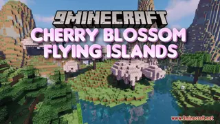 Cherry Blossom Flying Islands Map (26.2, 1.20.1) – Floating Island Adventure