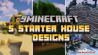 5 Starter House Designs Map (26.2, 1.20.1) – Starter Base Showcase