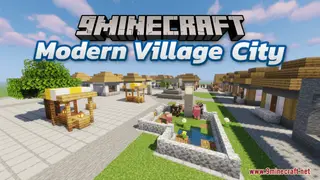 Modern Village City Map (26.2, 1.20.1) – Modern Village Evolution
