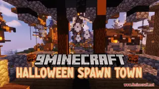 Halloween Spawn Town Map (26.2, 1.20.1) – Spooky Exploration