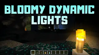 Bloomy Dynamic Lights Addon (26.x, 1.21) – MCPE/Bedrock