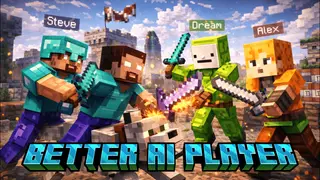Better AI Player Addon (26.x, 1.21) – MCPE/Bedrock