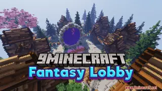 Fantasy Lobby Map (26.2, 1.20.1) – Ultimate Server Hub Lobby