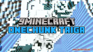 Onechunk Taiga Map (26.2, 1.20.1) – Thrive in a Compact World