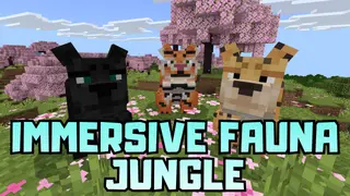 Immersive Fauna Jungle Update Addon (26.x, 1.21) – MCPE/Bedrock