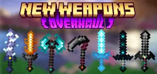 New Weapons Overhaul Addon (26.x, 1.21) – MCPE/Bedrock