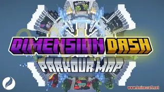 Dimension Dash Map (26.2, 1.20.1) – Multiplayer Parkour Adventure