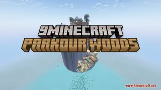 Parkour Woods Map (26.2, 1.20.1) – Woody Parkour Odyssey