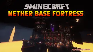 Nether Base Fortress Map (26.2, 1.20.1) – Forging Fiery Fantasies