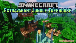 Extravagant Jungle Treehouse Map (26.2, 1.20.1) – Explore the Lush Wilderness