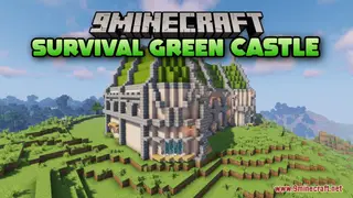 Survival Green Castle Map (26.2, 1.20.1) – Cozy Survival