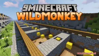 WildMonkey Map (26.2, 1.20.1) – 140 Parkour Levels