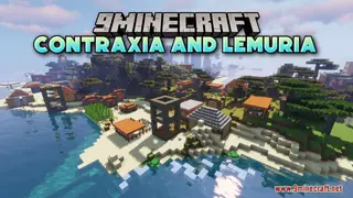 Contraxia And Lemuria Map (26.2, 1.20.1) – Enchanting Lively Cities