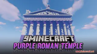 Purple Roman Temple Map (26.2, 1.20.1) – Creative Historical Build