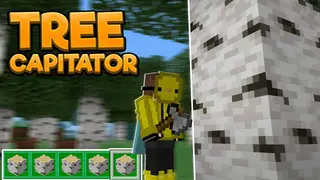 Definitive Tree Capitator Addon (26.x, 1.21) – Chop Down Tree Mod