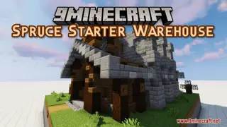 Spruce Starter Warehouse Map (26.2, 1.20.1) – Timber Tales