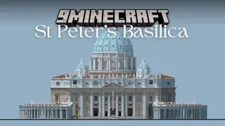 St Peter's Basilica Map (26.2, 1.20.1) – Majestic Recreation