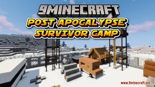 Post Apocalypse Survivor Camp Map (26.2, 1.20.1) – Survival Stronghold
