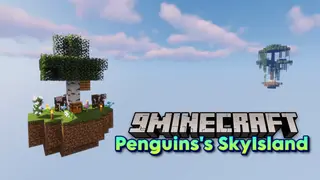 Penguins's SkyIsland Map (26.2, 1.20.1) – Sky-high Survival