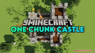 One Chunk Castle Map (26.2, 1.20.1) – Castle in A Chunk