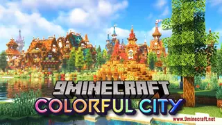 Colorful City Map (26.2, 1.20.1) – A Burst Of Color