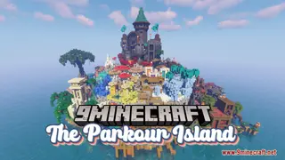 The Parkour Island Map (26.2, 1.20.1) – An Island Full of Surprises