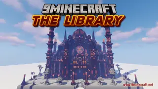 The Library Map (26.2, 1.20.1) – A Blend of Architectural Styles