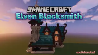 Elven Blacksmith Map (26.2, 1.20.1) – An Enchanted Building