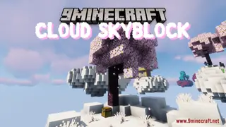 Cloud Skyblock Map (26.2, 1.20.1) – Up In The Cloud