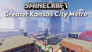Greater Kansas City Metro Map (26.2, 1.20.1) – Architectural Wonders in Minecraft