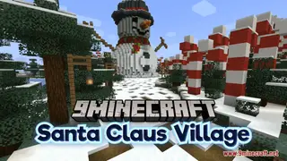 Santa Claus Village Map (26.2, 1.20.1) – A Festive Minecraft Map