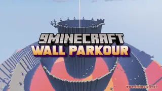 Wall Parkour Map (26.2, 1.20.1) – A Towering Challenge Awaits