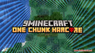 One Chunk Hardcore Map (26.2, 1.20.1) – One Chunk But It's Hardcore