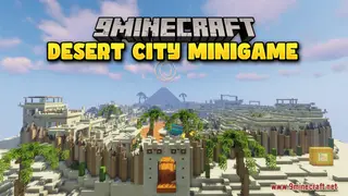 Desert City Minigame Map (26.2, 1.20.1) – Uncover Secrets of the Desert