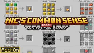 Nic's Common Sense Addon (26.x, 1.21) – MCPE/Bedrock Mod