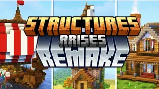 Structures Arises Remake Addon (26.x, 1.21) – MCPE/Bedrock