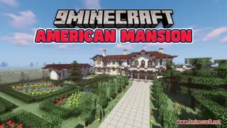 American Mansion Map (26.2, 1.20.1) – Perfect For A Family