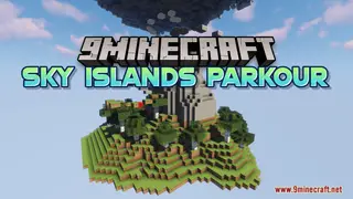 Sky Islands Parkour Map (26.2, 1.20.1) – Jumping From The Above