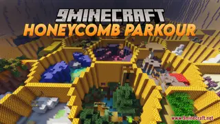 Honeycomb Parkour Map (26.2, 1.20.1) – An Un-bee-lievable Challenge!