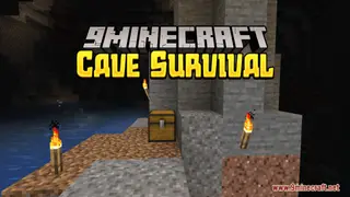 Cave Survival Map (26.2, 1.20.1) – Under The Sea Level
