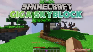 Giga SkyBlock Map (26.2, 1.20.1) – Enjoy the Survival Journey