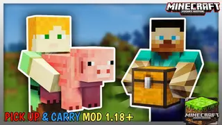 Pick Up & Carry Addon (26.x, 1.21) – MCPE/Bedrock Mod