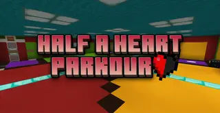 Half A Heart Parkour Map (26.2, 1.20.1) – No Heart To Waste!