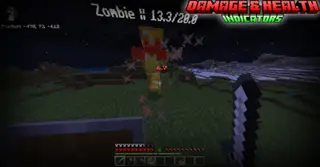Damage & Health Indicators Addon (26.x, 1.21) – MCPE/Bedrock Mod