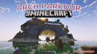 Arch Parkour Map (26.2, 1.20.1) – Jumping On The Arch!