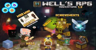 Wells RPG Adventure Addon (26.x, 1.21) – MCPE/Bedrock Mod