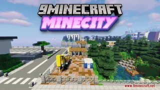 Minecity Map (26.2, 1.20.1) – City on The Island