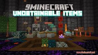 Unobtainable Items Map (26.2, 1.20.1) – Can You Name Them All?
