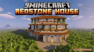 Redstone House Map (26.2, 1.20.1) – Convenient As It Is