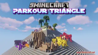 Parkour Triangle Map (26.2, 1.20.1) – Reach To The Top!